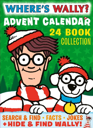 Cover image for 9781529531770 - Where's Wally? Advent Calendar 24 Book Collection