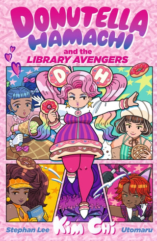 Cover image for 9781529534313 - Donutella Hamachi and the Library Avengers
