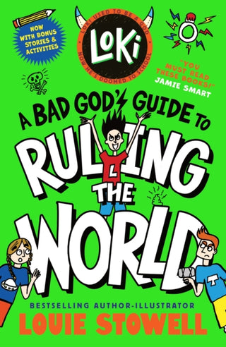 Cover image for 9781529538229 - Loki: A Bad God's Guide to Ruling the World