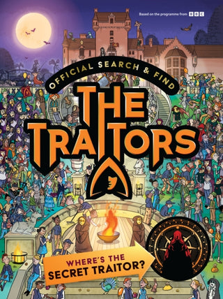 Cover image for 9781529539820 - Official Search and Find The Traitors: Where's The Secret Traitor?