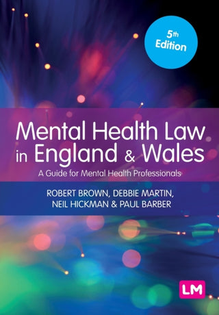 Cover image for 9781529602852 - Mental Health Law in England and Wales