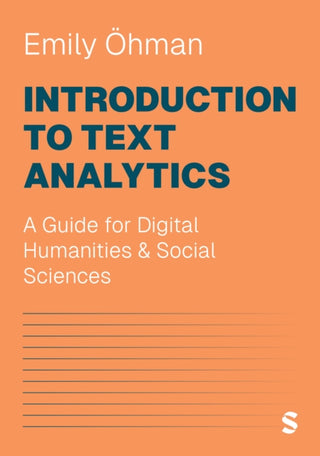Cover image for 9781529620047 - Introduction to Text Analytics