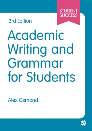 Cover image for 9781529628210 - Academic Writing and Grammar for Students