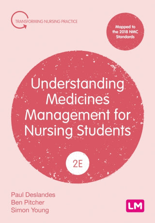 Cover image for 9781529687439 - Understanding Medicines Management for Nursing Students