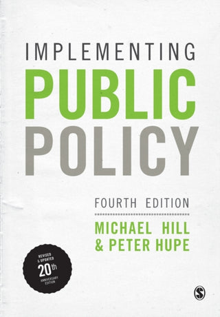 Cover image for 9781529724875 - Implementing Public Policy