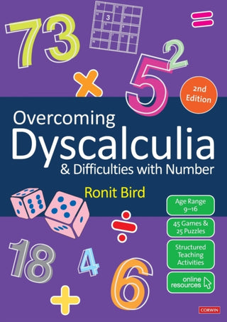 Cover image for 9781529767377 - Overcoming Dyscalculia and Difficulties with Number