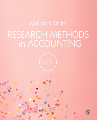 Cover image for 9781529779776 - Research Methods in Accounting
