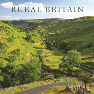 Cover image for 9781529828320 - Rural Britain Square Wall Calendar 2026