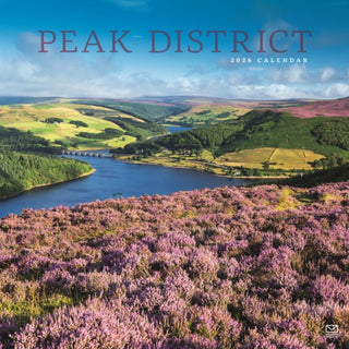Cover image for 9781529828337 - Peak District Square Wall Calendar 2026