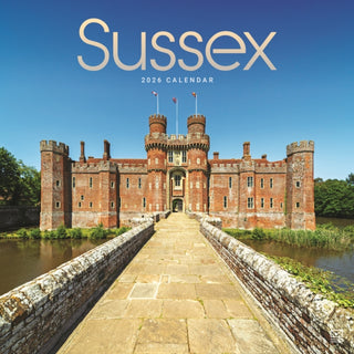 Cover image for 9781529828375 - Sussex Square Wall Calendar 2026