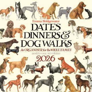 Cover image for 9781529828412 - Emma Bridgewater Dates Dinners Dog Walks