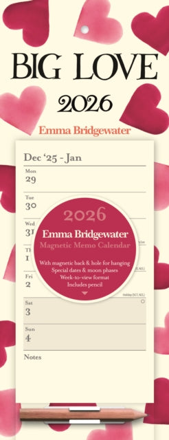 Cover image for 9781529828467 - Emma Bridgewater Big Pink Hearts Weektov