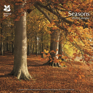 Cover image for 9781529828641 - National Trust Seasons Square Wall Calen