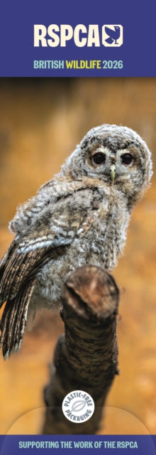 Cover image for 9781529828665 - Rspca British Wildlife Slim Calendar 202