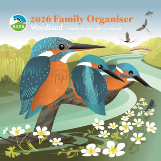 Cover image for 9781529828740 - Rspb Household Planner Wall Calendar 202