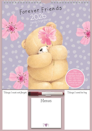 Cover image for 9781529830200 - Forever Friends Mums Deluxe Planner A3 C