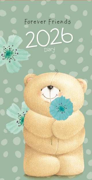 Cover image for 9781529830217 - Forever Friends Slim Diary 2026