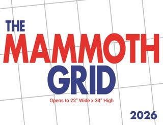 Cover image for 9781529830347 - Mammoth Grid Square Wall Sunday Start Ca