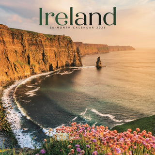 Cover image for 9781529834222 - Ireland Square Wall Calendar 2026