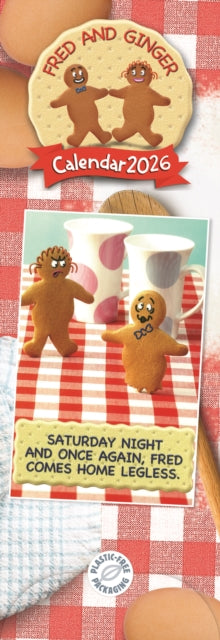 Cover image for 9781529838138 - Fred Ginger Slim Calendar 2026