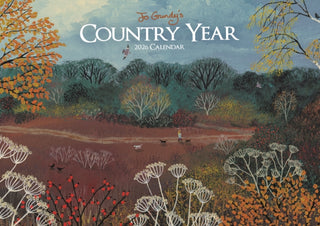 Cover image for 9781529838596 - Jo Grundy Country Year A4 Calendar 2026