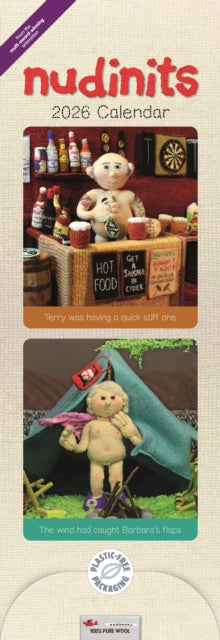 Cover image for 9781529838961 - Nudinits Slim Calendar 2026