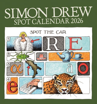 Cover image for 9781529839005 - Simon Drew Easel Desk Calendar 2026