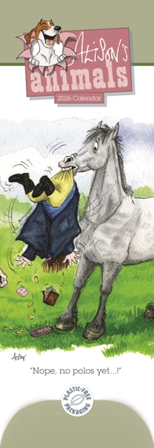 Cover image for 9781529839111 - Alisons Animals Slim Calendar 2026