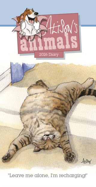 Cover image for 9781529839128 - Alisons Animals Slim Diary 2026