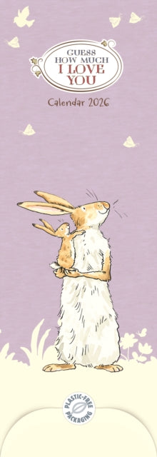 Cover image for 9781529846676 - Guess How Much I Love You Slim Calendar