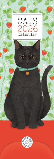 Cover image for 9781529847642 - Cats Illustrated Slim Calendar 2026
