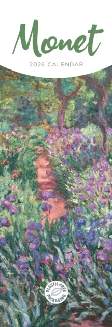 Cover image for 9781529847734 - Claude Monet Slim Calendar 2026