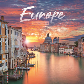 Cover image for 9781529848021 - Europe Square Wall Calendar 2026