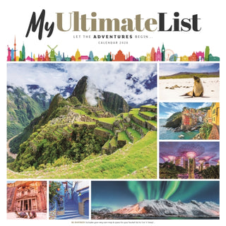Cover image for 9781529848106 - My Ultimate List Square Wall Calendar 20