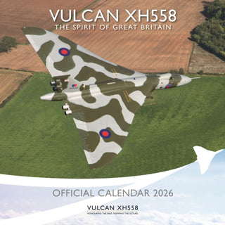 Cover image for 9781529848199 - Vulcan Xh558 Square Wall Calendar 2026