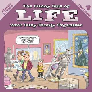 Cover image for 9781529848229 - Funny Side Of Life Wiro Planner Wall Cal