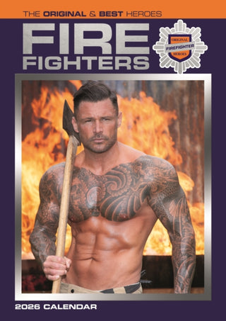 Cover image for 9781529848281 - Firefighters A3 Calendar 2026