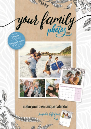 Cover image for 9781529848366 - Your Family Photos A4 Calendar 2026