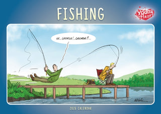 Cover image for 9781529848410 - Fishing Young At Heart A4 Calendar 2026