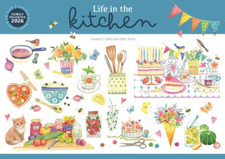 Cover image for 9781529848489 - Life In The Kitchen Planner A4 Calendar