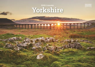 Cover image for 9781529848496 - Yorkshire A5 Calendar 2026