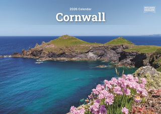 Cover image for 9781529848502 - Cornwall A5 Calendar 2026