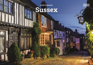 Cover image for 9781529848557 - Sussex A5 Calendar 2026