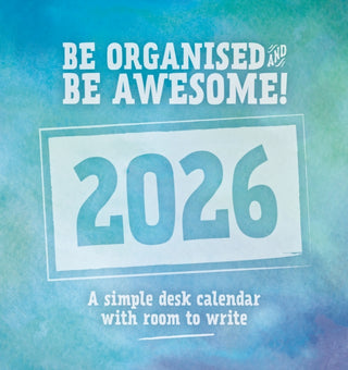 Cover image for 9781529848687 - Be Organised & Be Awesome Easel Desk Cal