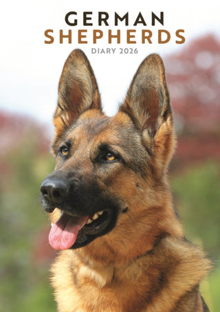 Cover image for 9781529848755 - German Shepherds A5 Diary 2026