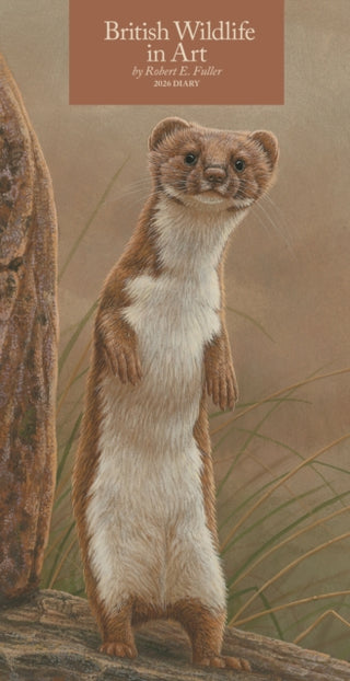 Cover image for 9781529848816 - British Wildlife in Art by Robert Fuller Slim Diary 2026