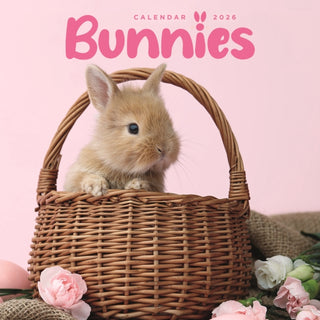 Cover image for 9781529848878 - Bunnies Square Mini Calendar 2026