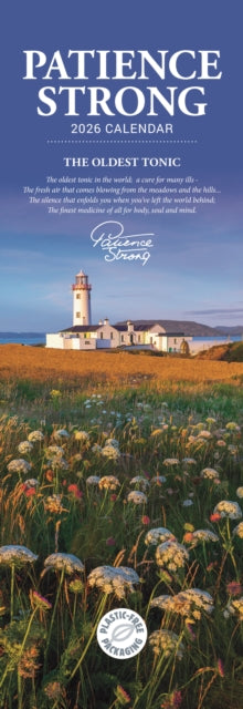 Cover image for 9781529849028 - Patience Strong Slim Calendar 2026