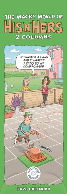 Cover image for 9781529849042 - Wacky World Of His N Hers Planner Slim C