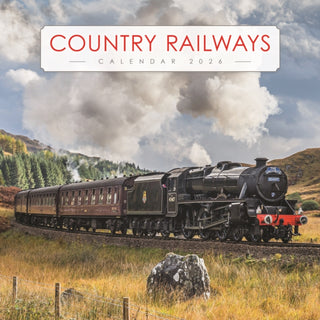 Cover image for 9781529849103 - Country Railways Wiro Wall Calendar 2026